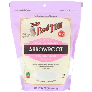Bobs Red Mill Arrowroot Starch Flour Gluten Free 16 oz 454 g