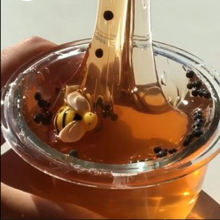 【E-Happy】Antistress Transparent Crystal Mud Slime / Aon-Toxic Honey Mud Slime (4)