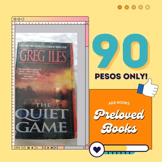 The Quite Game by Greg Iles (PAPERBACK, PRE-LOVED)