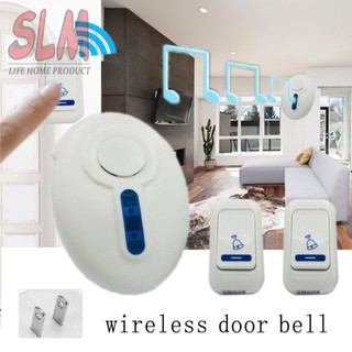 Circuitry & Parts♘SLM Wireless Door Bells Remote Control 32 Melody Music 1Speaker 2Remote AC220v