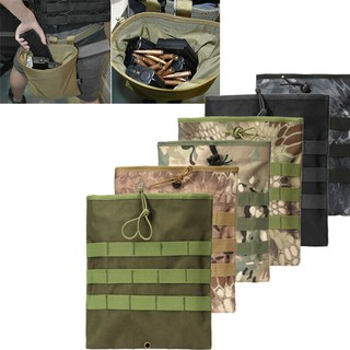 Tactical Magazine Utility Drop Dump Pouch Molle Military Ammo Bag Heavy Duty Recycle Waist Pack
