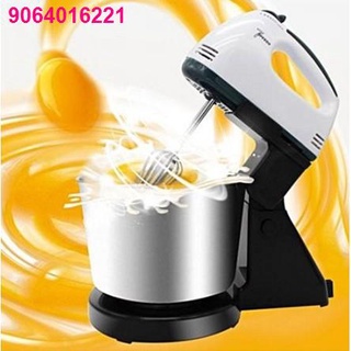 09.14✺WS Hand Mixer 7 Speed Electric Mixer with Stand and Stainless Bowl