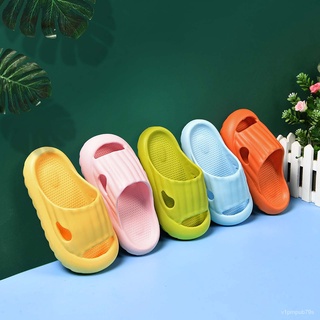 Boys Girls Slides Slippers Soft Thick Sole Quick Dry Beach Pool Slippers Flat Pool Water Shoes EVA H