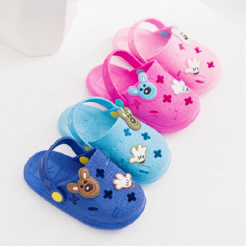 Baby sandals cute cartoon slippers
