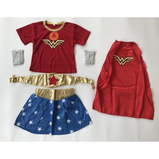 Wonder Woman Kids Costume Set