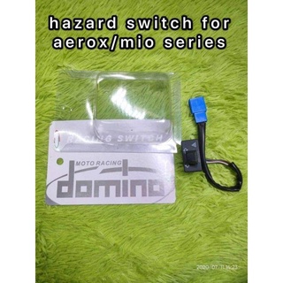 Motorcycle♧◘✎Domino motorcycle passing switch hazard swich with socket for aerox 155 or mga mio seri