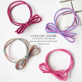 2pcs Korean lace bow hair tie hair accessories hair rope