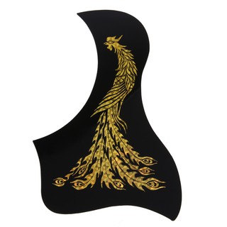 Gold Phoenix And Dragon Pattern Acoustic Guitar Pickguard Pick Guard Sticke (6)