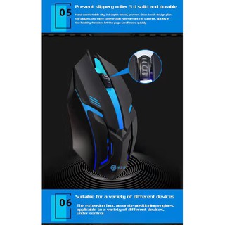 Mouse MS-103 USB Wired Gaming Mouse Cool High Configuration Led Backlight Mouse For Laptop/PC (6)