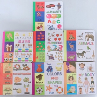 Educational baby board book