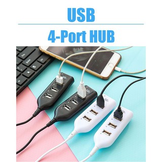 4-Port Hub Adapter Mini USB 2.0 Hi-Speed 4-Port Splitter Hub Adapter USB Hub For PC Computer Notebook