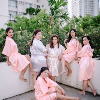 SALE!!! Wedding Satin Robe / Bridal Satin Robe (8)