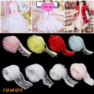ROW Material Ribbon Toy DIY Sewing Guipure Lace Fabric Plated