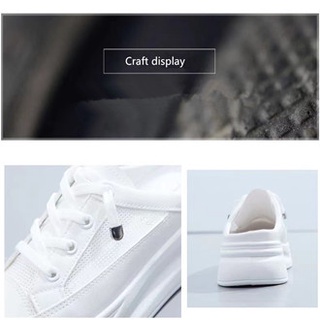 korean white shoes for women women's half slippers (3)
