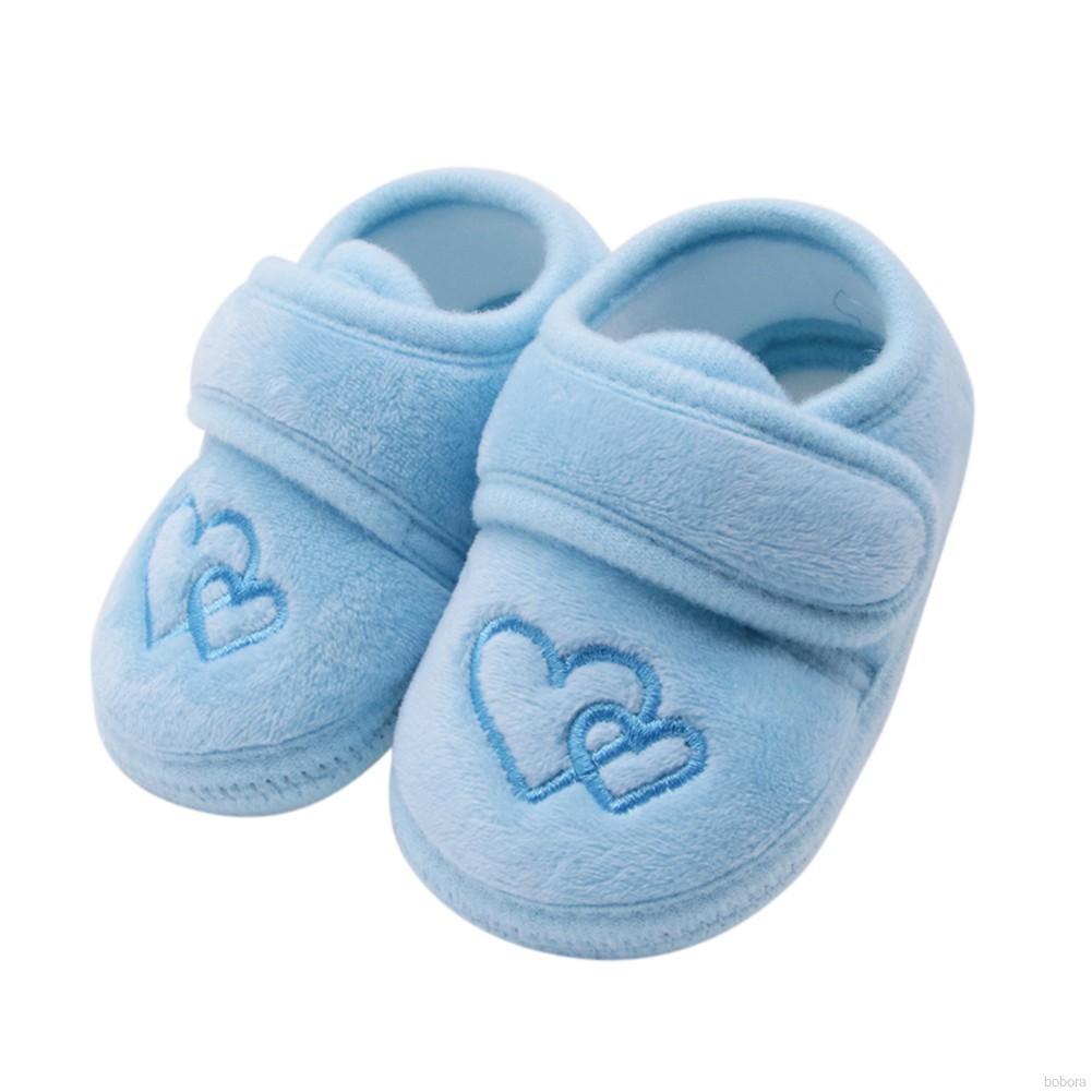 BOBORA 0-18M Baby Boys Girls Pattern Casual Shoes Infant Newborn Anti-slip Soft Sole Shoes
