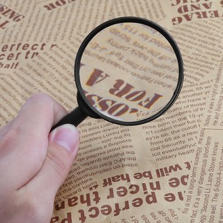 Magnifier 60mm Hand Held 5X Magnifying Loupe Reading Glass Lens