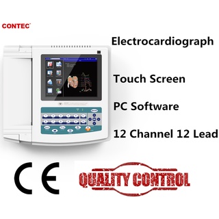 CONTEC ECG1200G Digital Electrocardiograph ECG/EKG Machine 12 Channel/Leads Software CE&FDA Proved