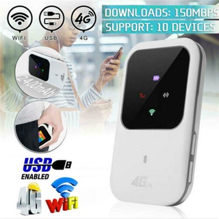 ♠✐3c space Wireless Portable Unlocked 4G Wifi Router LTE Car Mobile Hotspot SIM Card Slot