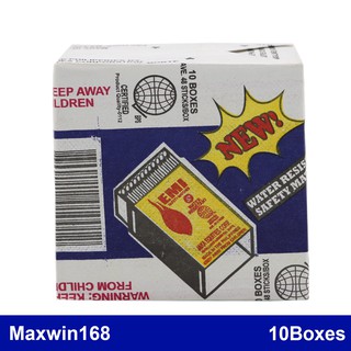 Emi Safety Matches 10Boxes 48Sticks/Box