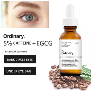The Ordinary Caffeine Solution 5% + EGCG Eye Serum Eye cream Eye serum for dark circle fine line (8)