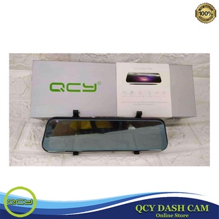 ☑►SUPER NIGHT VISION QCY F11+ WIFI 2K Car Dvr Camera 9.66 Inch Streaming RearView Mirror Dash Cam FH
