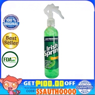 AUTHENTIC IRISH SPRING SCENT Air Freshener Humidifier Disinfectant Spray 250ml
