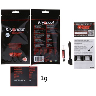 Bang♥Thermal Grizzly Kryonaut CPU processor fan Thermal compound Cooling Thermal Grease cooler paste