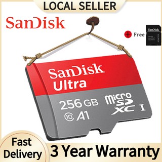 [Local] SanDisk Memory card 512GB 256GB 128GB 32GB Card Micro sd card Class10 Microsd TF Card