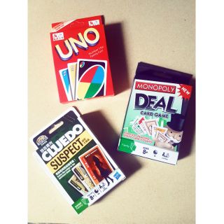 BUNDLE CARD GAMES (UNO/MONOPOLYDEAL/CLUEDO)