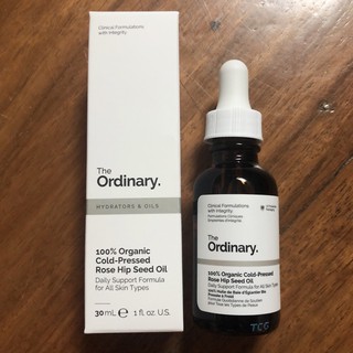 NEW STOCK AUTHENTIC The ordinary 100% Organic Cold pressed rose hip seed oil