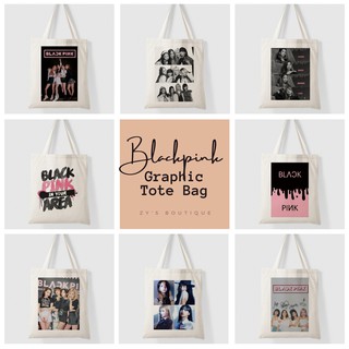 Blackpink Graphic Tote Bag 13'' x 15'' size
