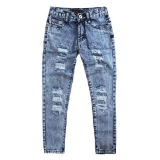 Mens Jeans Denim Pants Skinny Jeans Semi Stretchable Fashionable For KIDS Pangbata (1)