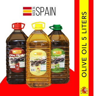 Olive Oil from Spain 5L / 5000ml *High Quality Extra Virgin / Pure / Pomace for Pizza & Pasta*