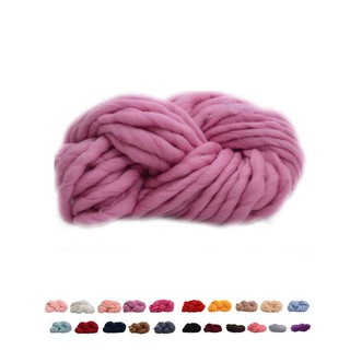 250g DIY Line Crocheting Soft Knitting Chunky Wool Roving Yarn for Winter Warm (5)