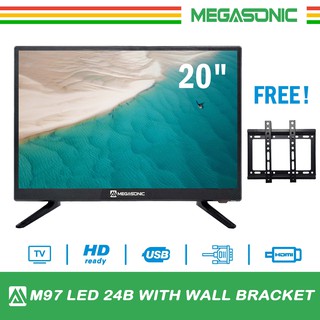 MEGASONIC 20 Inch Full HD LED TV & Free Wall Bracket M97-LED24B