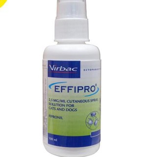 Virbac Effipro Tick and Flea Spray 100ml