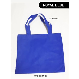 Eco Bag Plain Non-woven Horizontal hand bag shopping bag Lunch bag Reusable Tote Gift ecobag P12.00