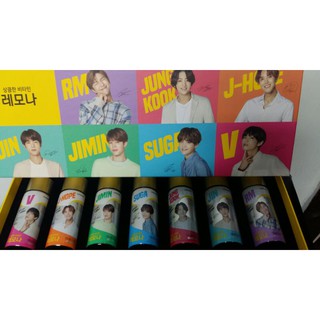 BTS Lemona Special Edition Empty Bottles and box