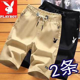 Playboy cotton shorts men s summer five-point pants loose casual sports pants beach seven pants big