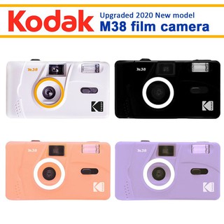 【Free Pouch】Kodak M38 Non-disposable Film Camera Flash Point-and-shoot Camera (Upgraded of Kodak M35