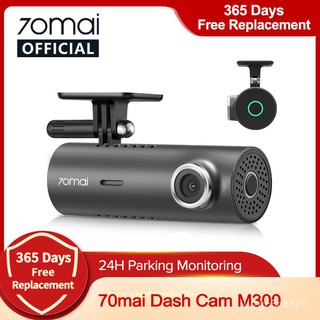 2021 New 70mai Dash Cam M300 Car DVR 1296P Night Vision 70mai M300 Cam Recorder 24H Parking Mode WIF