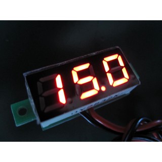 0.28" DC Digital Voltmeter Red/Green 0-100v or 0-30v