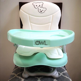 Highchairs & Booster Seats✤❁◊Owl Baby Foldable High Chair converter / Travel Booster Seat (2)
