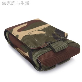 ☋✓☒Outdoor Camouflage Waist Bag Tactical Army Phone Holder Sport Belt Bag Case Waterproof Nylon Spor