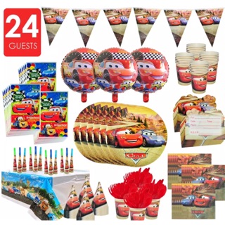 Cars Lightning McQueen Theme Party Needs Party Supply