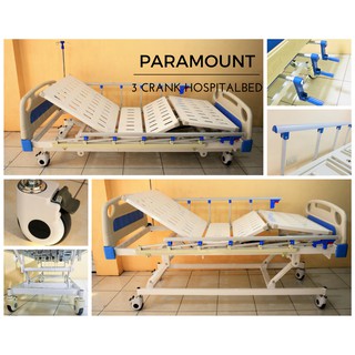 PARAMOUNT HOSPITAL BED 3 CRANK (BRAND NEW)