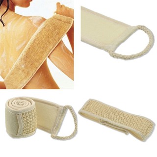 Natural Soft Exfoliating Loofah Bath Massage Spa Scrubber Sponge Back Strap Body Skin Health Cleanin