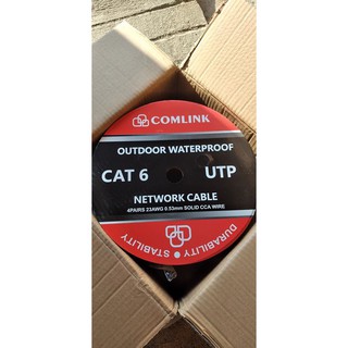 COMLINK Cat6 CCA Quality Outdoor UTP Ethernet LAN Cable 305m (1)