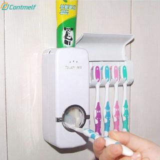 Automatic toothpaste squeezer toothpaste / bathroom toothpaste holder / suction wall wash set