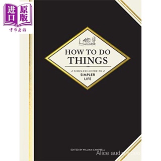 ❤ Ready Stock ❤How to Do Things: A Timeless Guide to a Simpler Life English Original How to Deal with It：Simple Life Guide